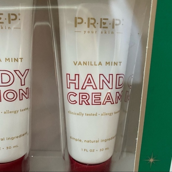 PREP Your Skin Mini Holiday Collection Vanilla Mint Body Wash, Lotion, Hand Crm - Picture 7 of 7